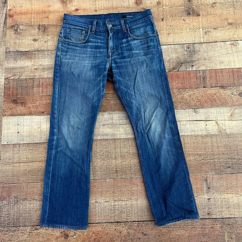 Sebastian Mccall Blue Thunder Jeans Straight Leg Men's 32